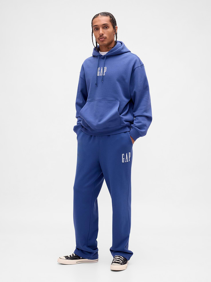 Image number 1 showing, Adult Heavyweigtht Relaxed Logo Sweatpants