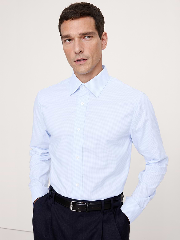 Chemise habillée ajustée infroissable