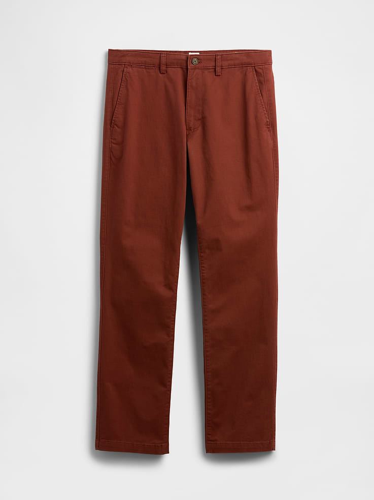 Image 6 of 6, GapFlex Essential Khakis in Straight Fit