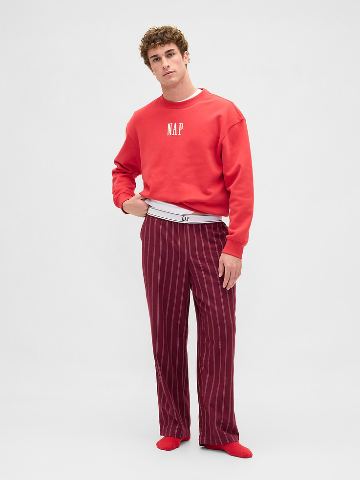 Image 4 of 9, Adult Softest Flannel PJ Pants