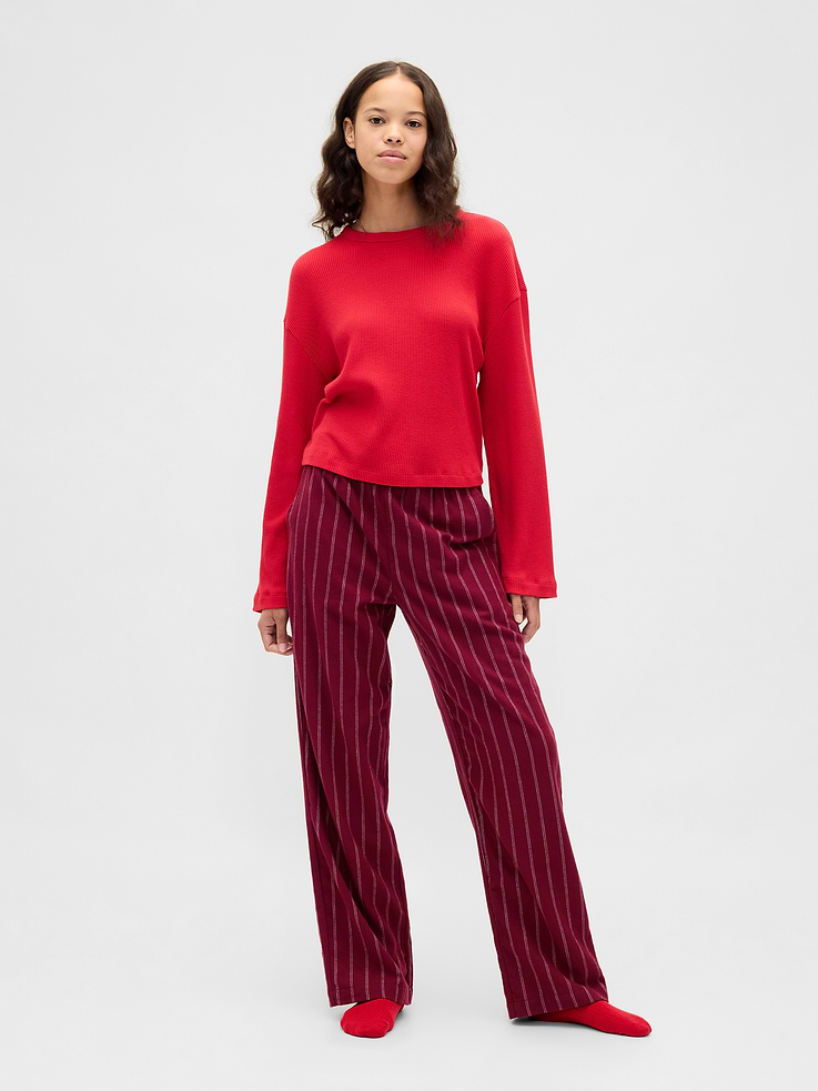 Image 3 of 9, Adult Softest Flannel PJ Pants
