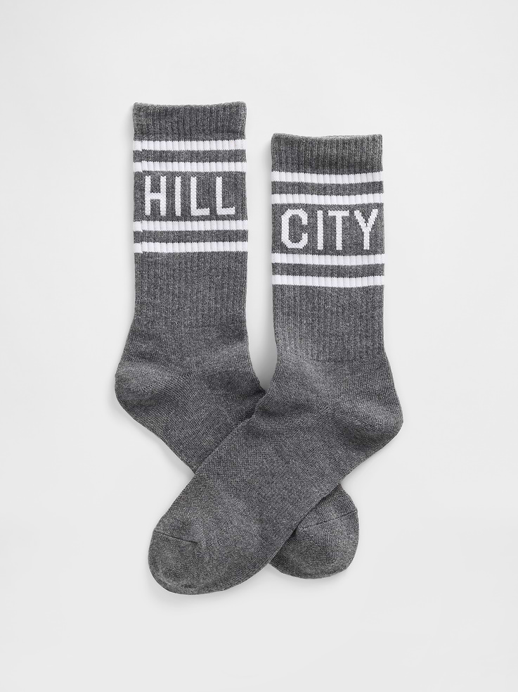 Image number 1 showing, Hill City Crew Socks