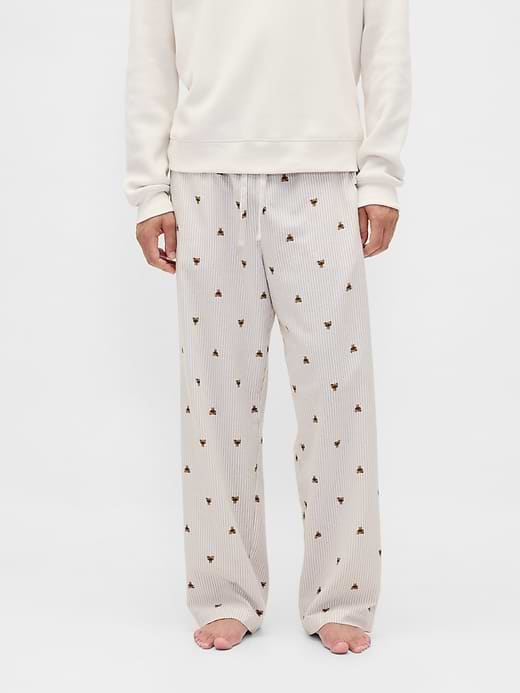 Adult Softest Flannel PJ Pants - Brannan stripe print by Gap