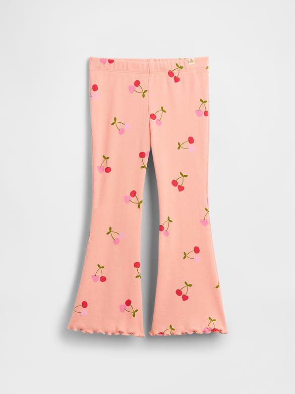 babyGap Pull-On Ribbed Flare Leggings