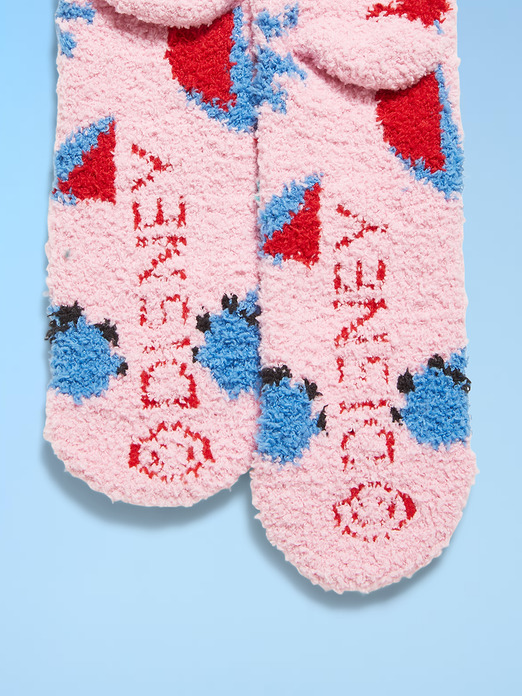Image number 2 showing, Old Navy x Disney Holiday-Graphic Cozy Socks for Women