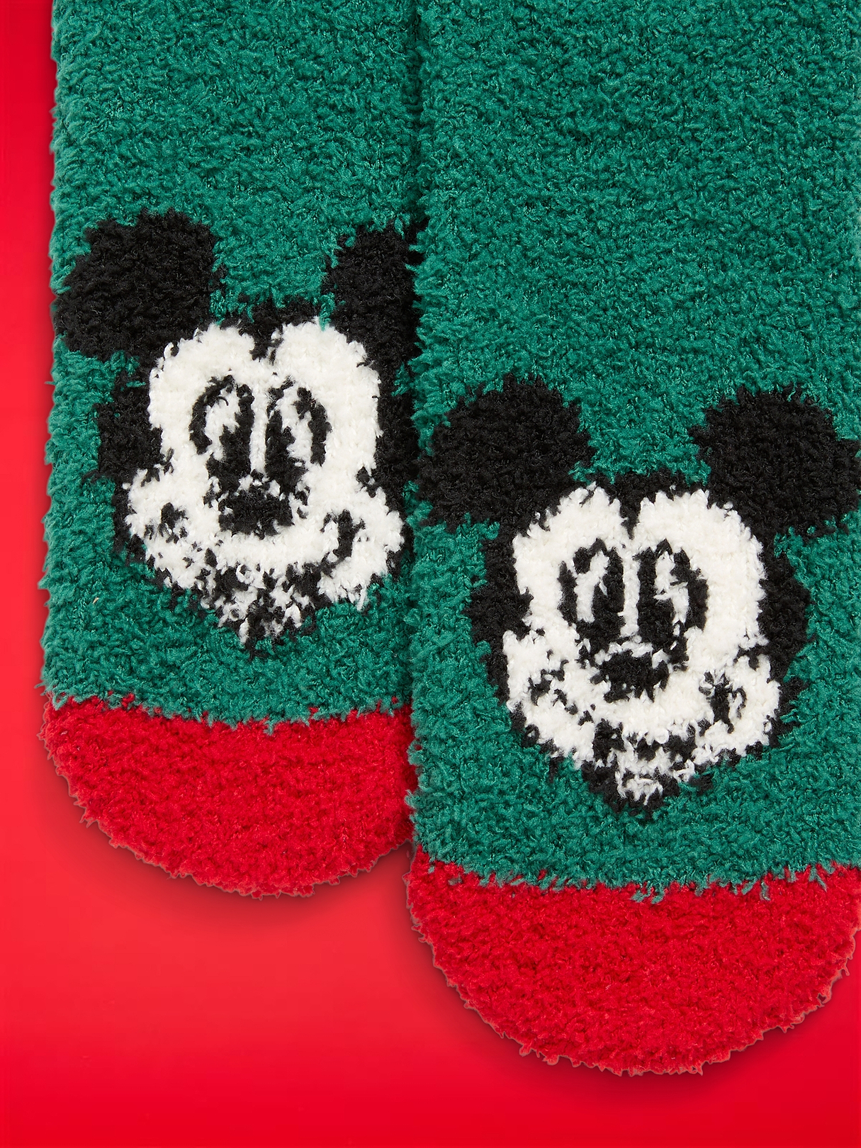 Old Navy x Disney Holiday-Graphic Cozy Socks for Women | Old Navy