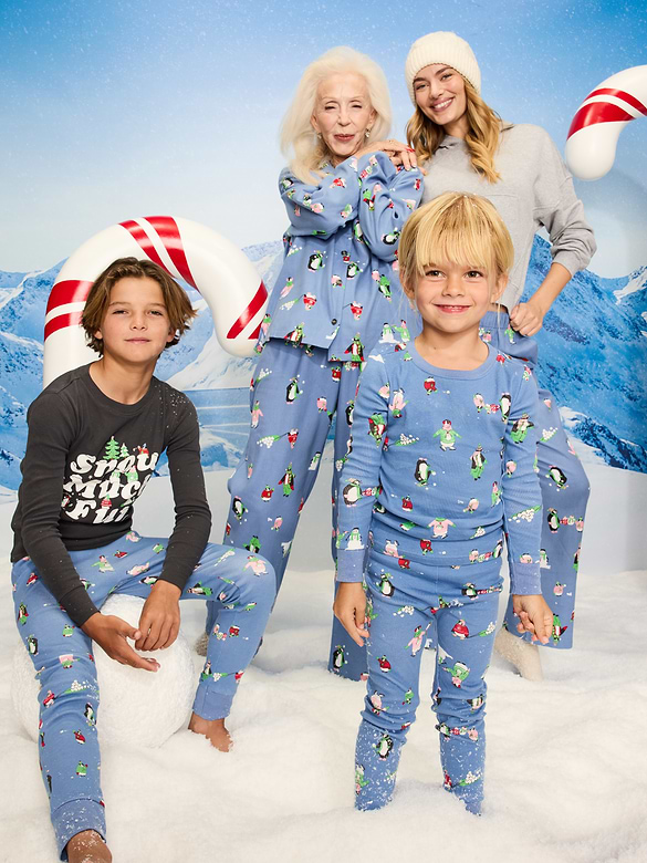 Maternity Printed Flannel Pajama Pants
