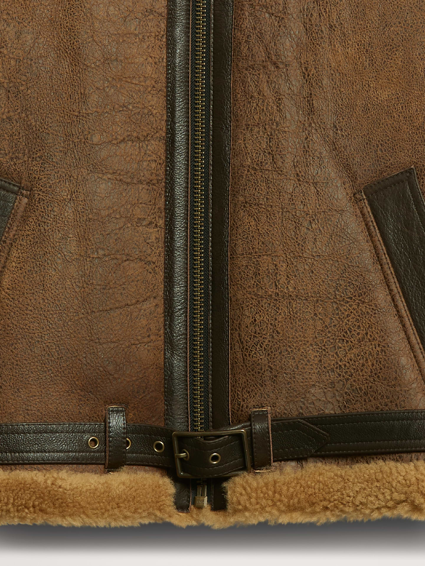 Image number 5 showing, Heritage Shearling Flight Jacket