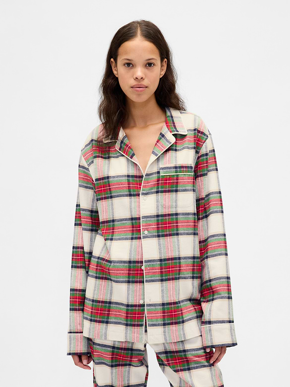 Adult Softest Flannel PJ Shirt