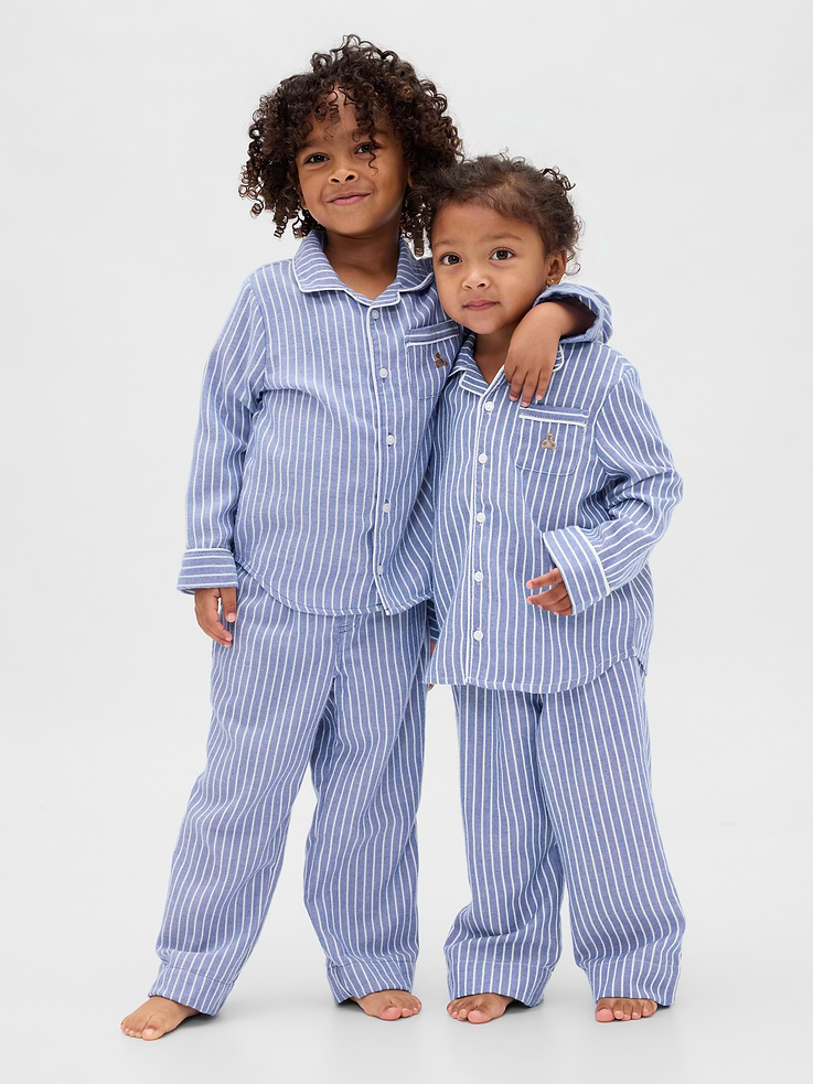 L'image numéro 1 présente Pyjama en flanelle recyclée pour Bébé et Tout-petit
