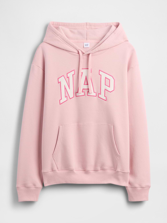 Oversized Gap Nap Logo Hoodie
