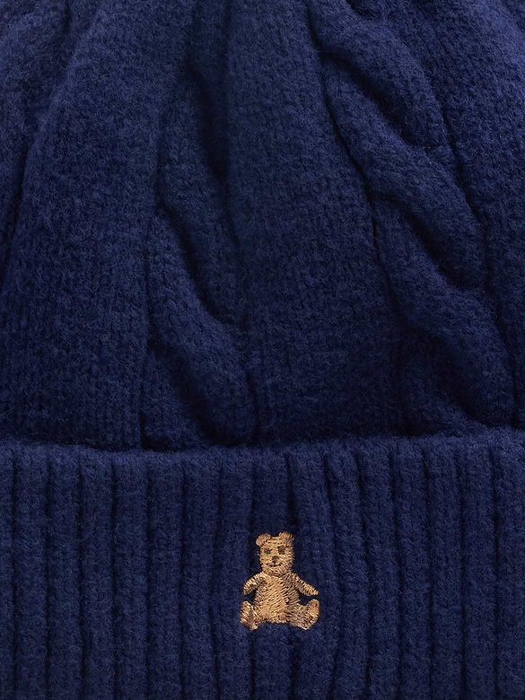 Baby & Toddler CashSoft Cable-Knit Beanie & Mittens Set