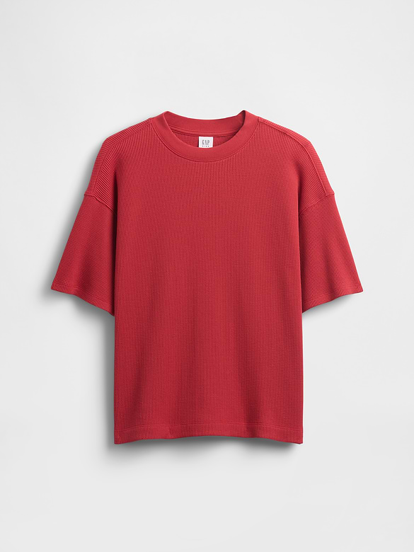 Kids Oversized Waffle T-Shirt