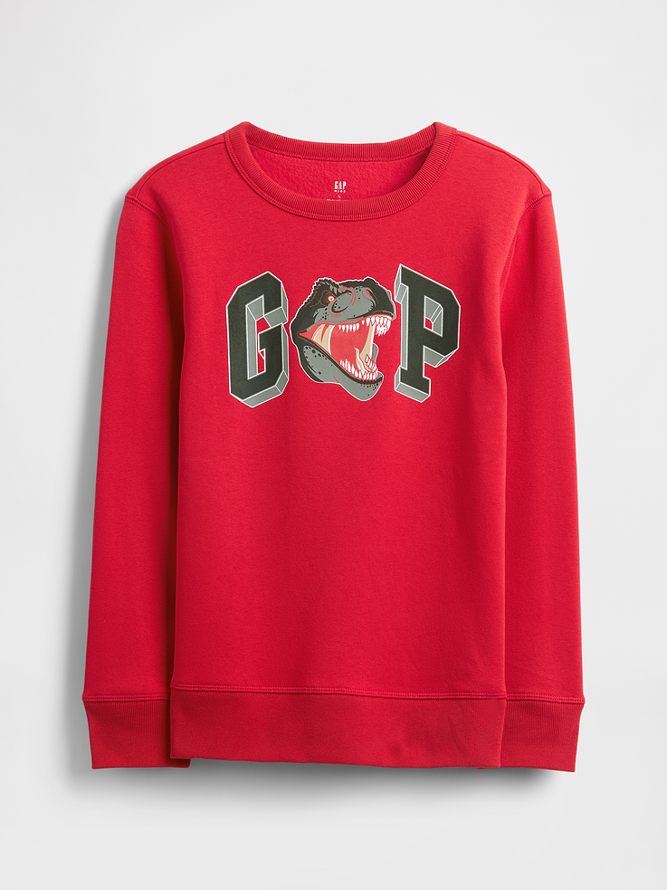 Image number 2 showing, Kids Graphic Logo Sweatshirt