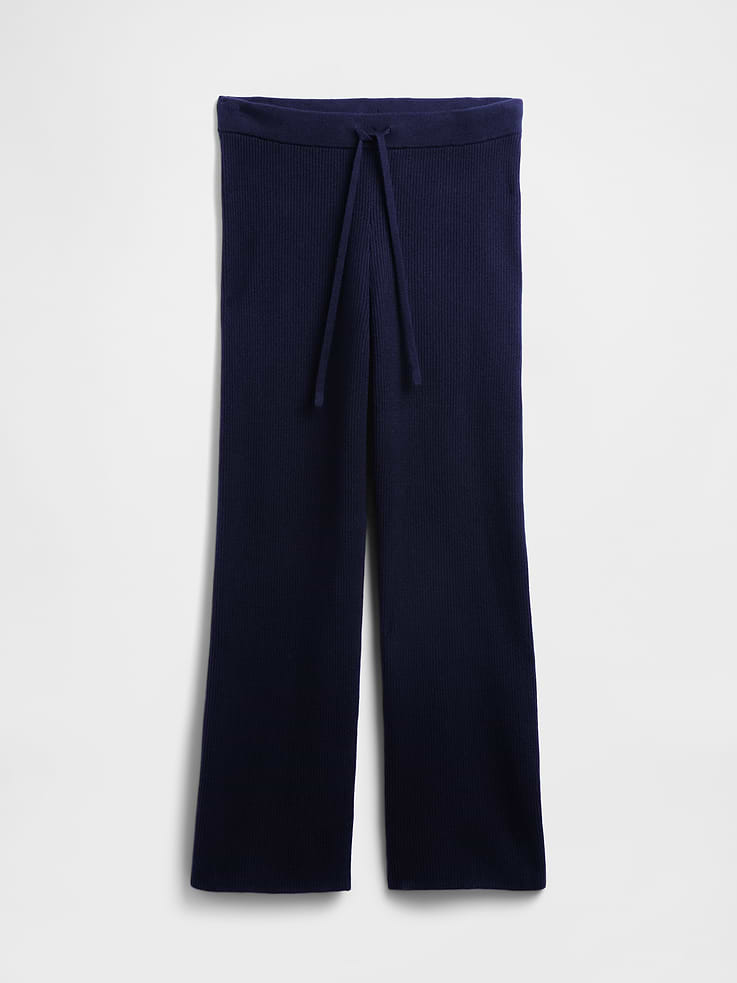 Image number 7 showing, CashSoft Relaxed Ribbed Sweater Pants