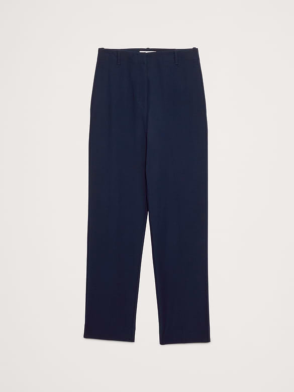 Ultra High-Rise Modern Slim City Stretch Ankle Pant