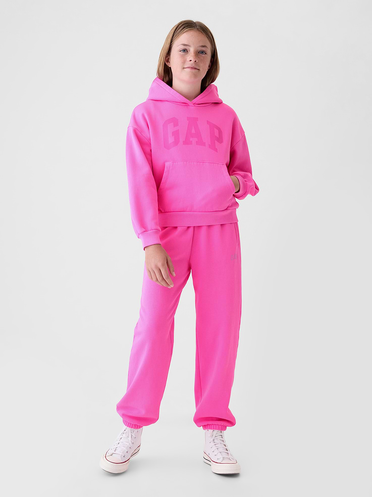 Image number 1 showing, Kids VintageSoft Logo Joggers
