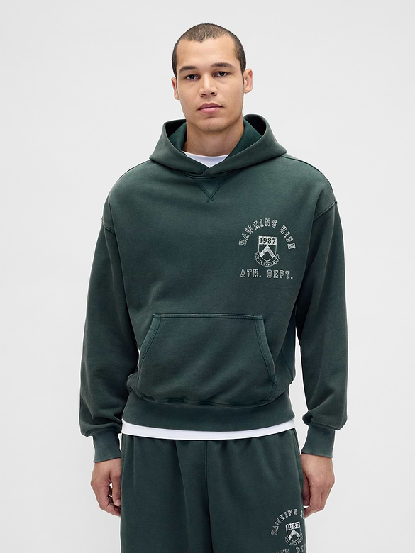Stranger Things Adult Heavyweight Hoodie