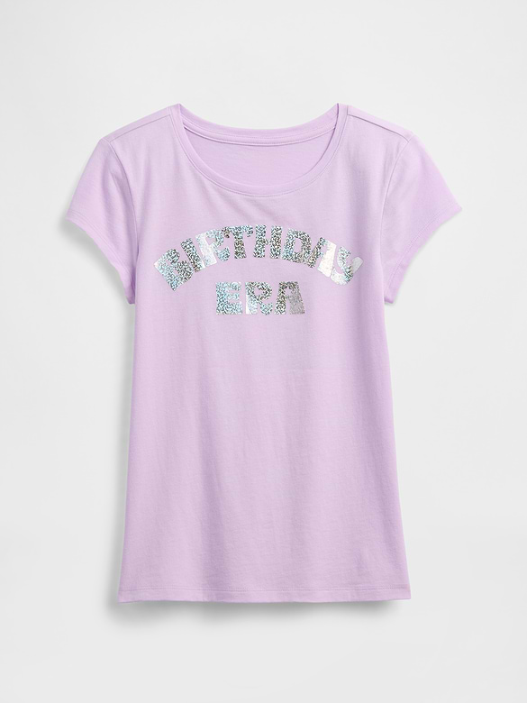 Kids B-Day Graphic T-Shirt