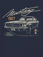 Image 2 of 4, Ford American Muscle Graphic T-Shirt for Men