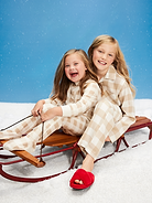 Image number 4 showing, Gender-Neutral Snug-Fit Graphic Pajama Set for Kids