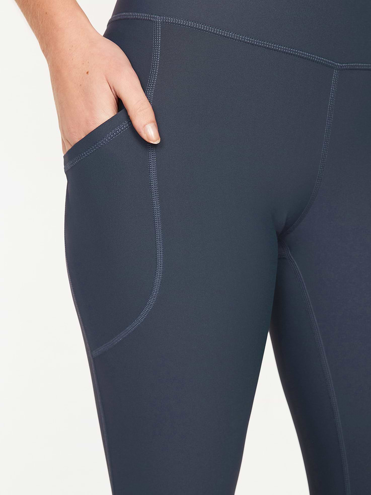 Image number 3 showing, High-Waisted PowerSoft 7/8 Pocket Leggings