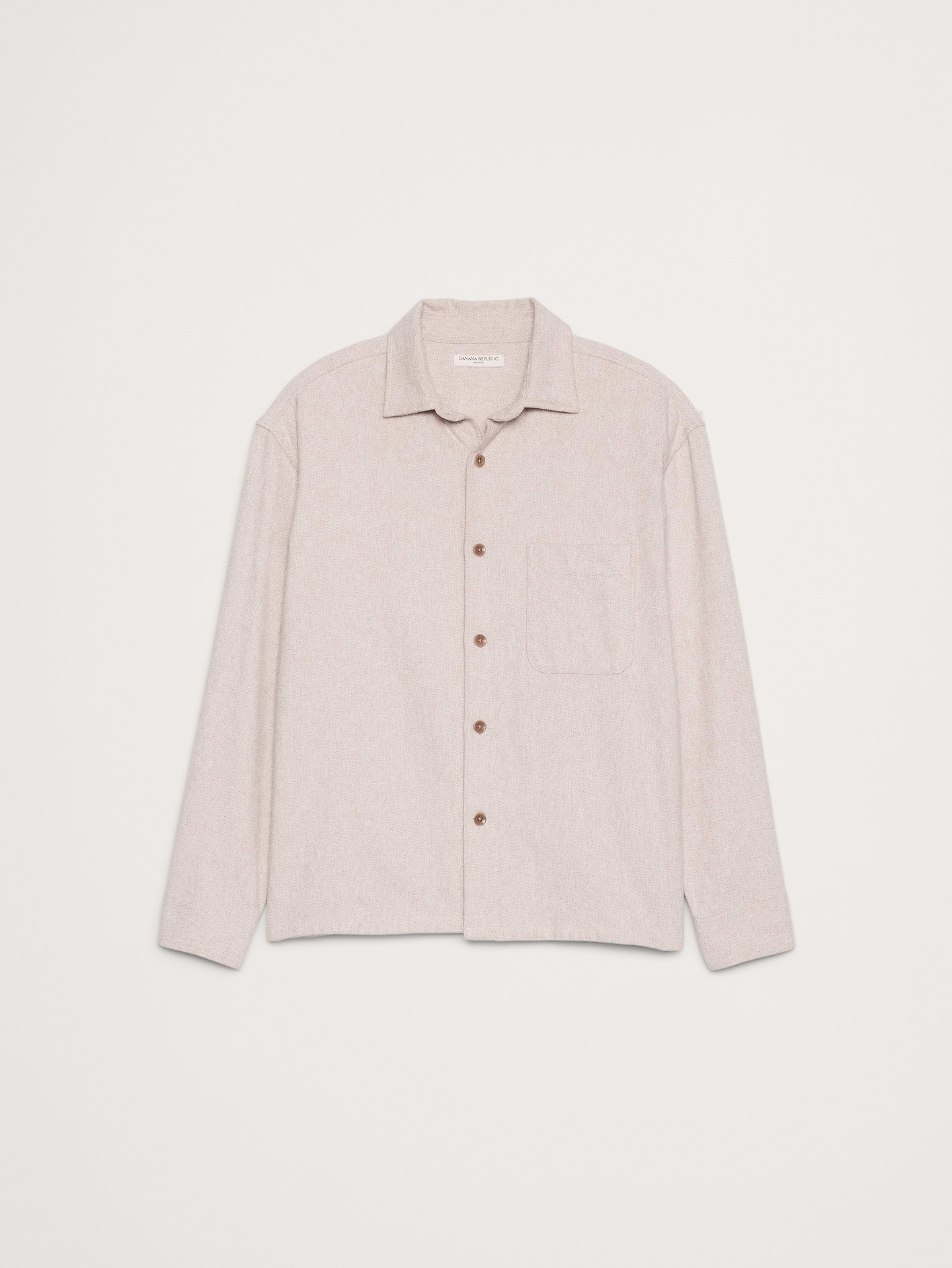 Image number 4 showing, Relaxed-Fit Flannel Overshirt