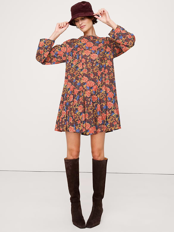 Cotton Mini Dress