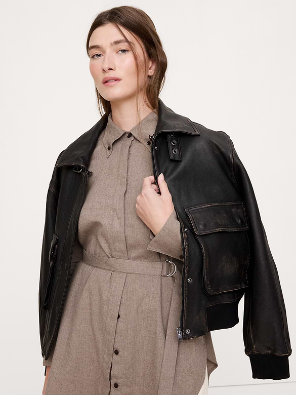 Flannel Belted Tunic Shirt