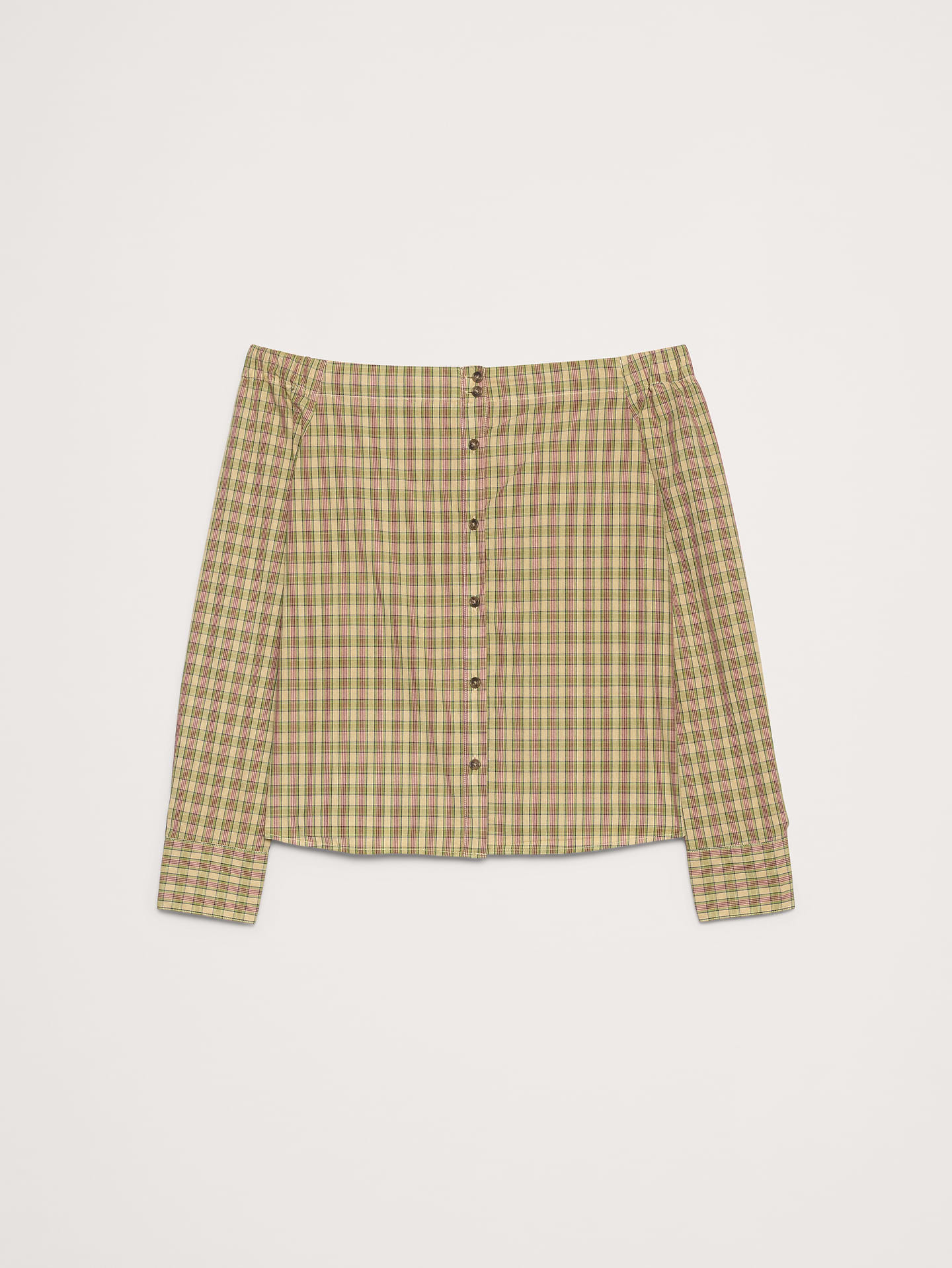 Image number 4 showing, Cotton Poplin Off-The-Shoulder Top