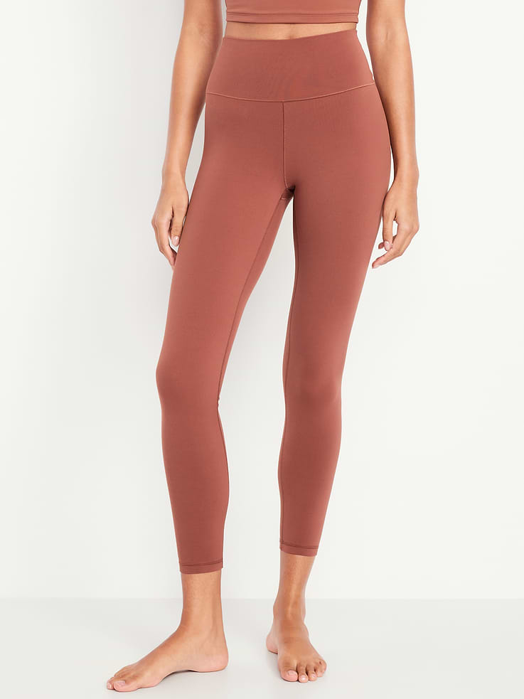L'image numéro 1 présente Legging StudioSmooth à taille haute longueur 7/8