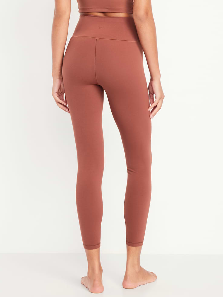 L'image numéro 2 présente Legging StudioSmooth à taille haute longueur 7/8