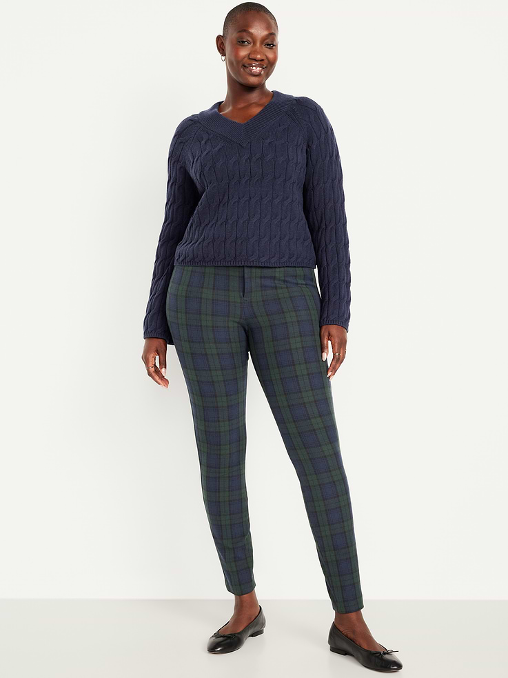 Image number 6 showing, High-Waisted Pixie Skinny Ankle Pants