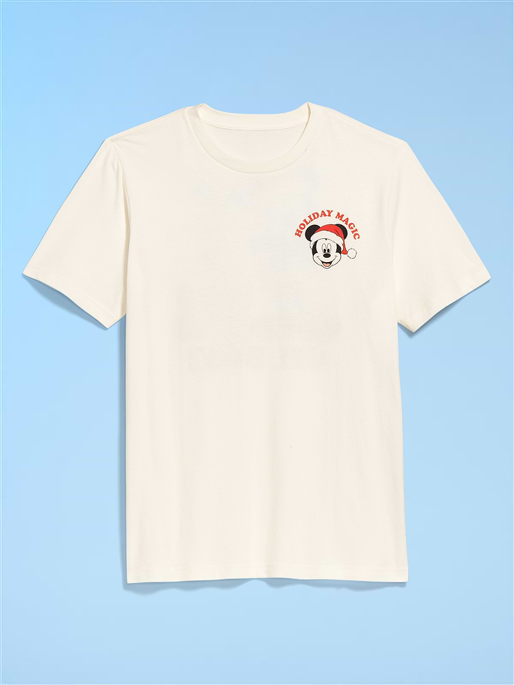 Image number 1 showing, Old Navy x Disney Holiday-Graphic T-Shirt for Men