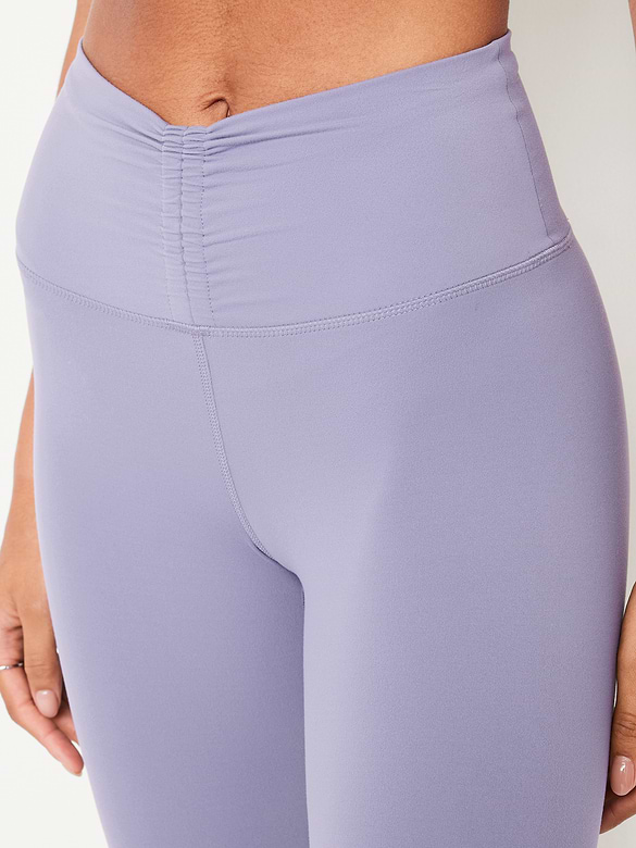 Legging StudioSmooth ruché à taille haute