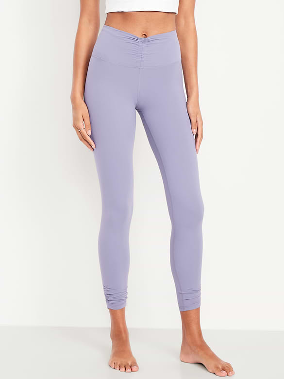 Legging StudioSmooth ruché à taille haute