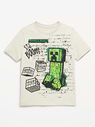 Image 1 of 2, crew neck, short sleeves, licensed graphic, ©2025 Mojang AB. All Rights Reserved. Minecraft, the Minecraft logo and the Mojang Studios logo are trademarks of the Microsoft group of companies., Product #834273