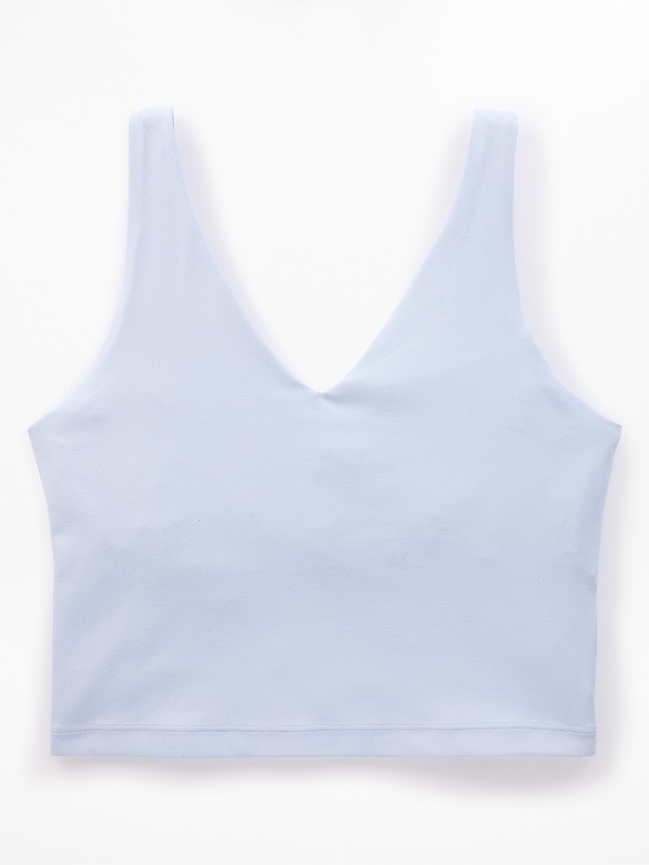 Transcend V-Neck Crop Sports Bra A-C