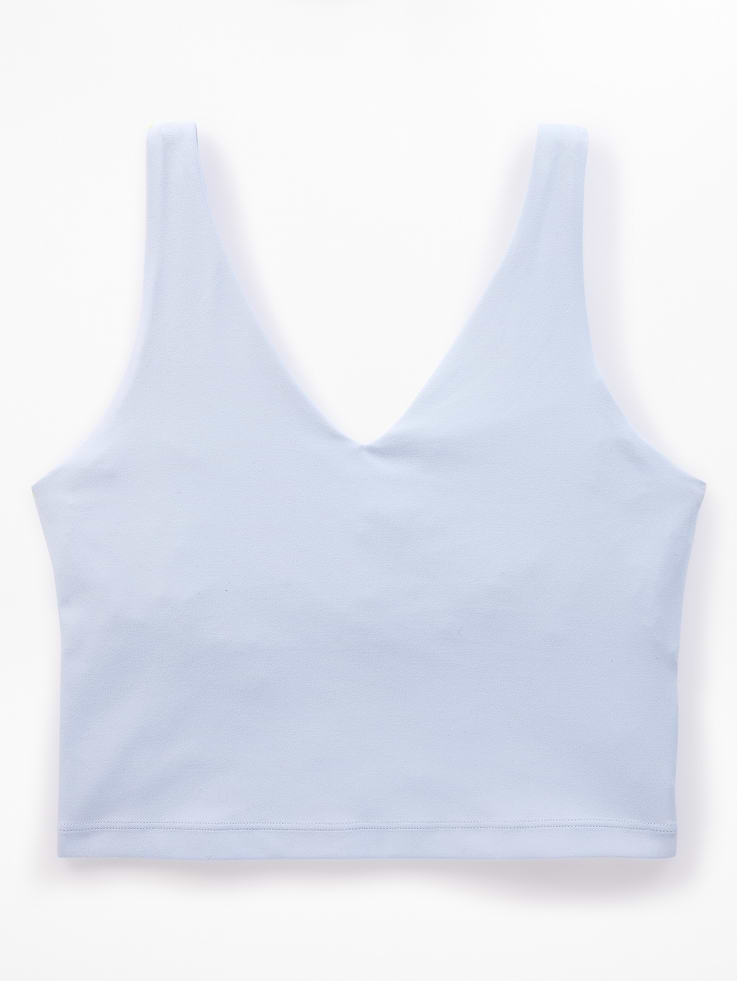 Image 3 of 6, Transcend V-Neck Crop Sports Bra A-C