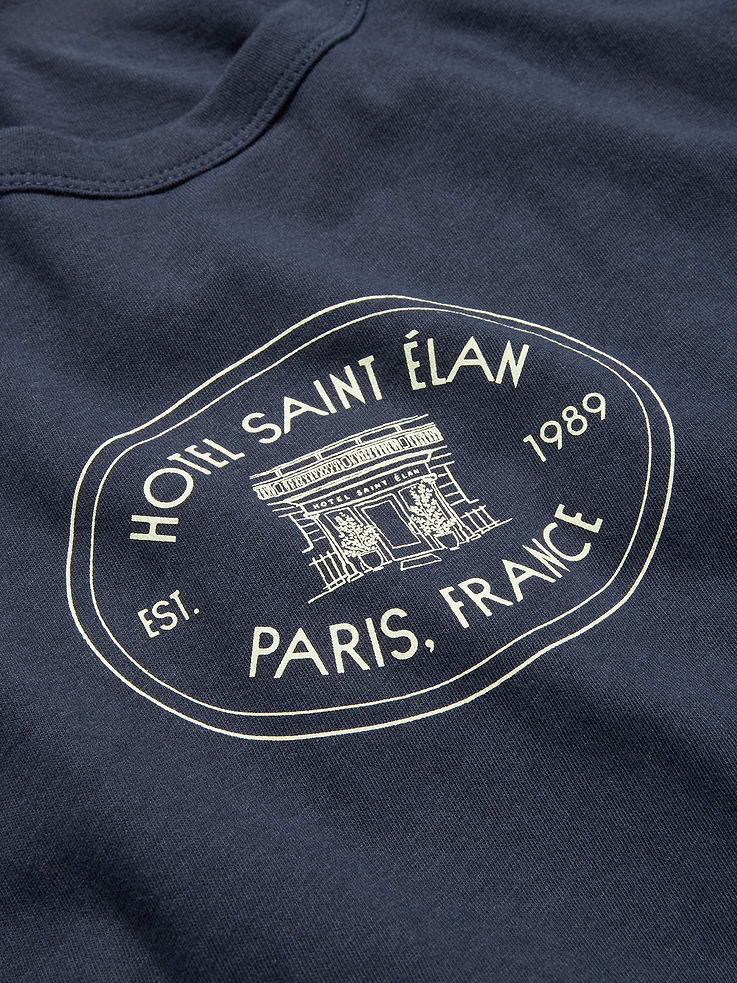 Image 4 of 9, EveryWear Crew-Neck Graphic T-Shirt