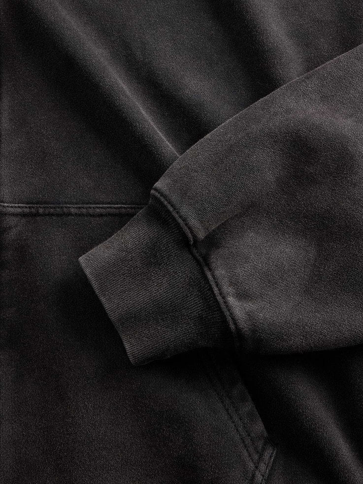 Image number 4 showing, Adult Heavyweight Oversized Crop Zip Hoodie