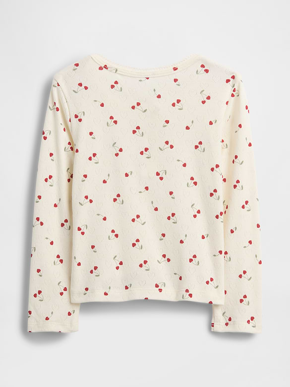 Baby & Toddler Pointelle Henley Top