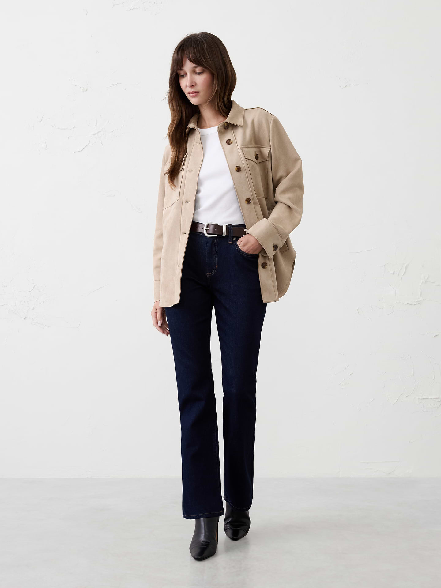 Image number 1 showing, Kick Flare Mid-Rise Jean