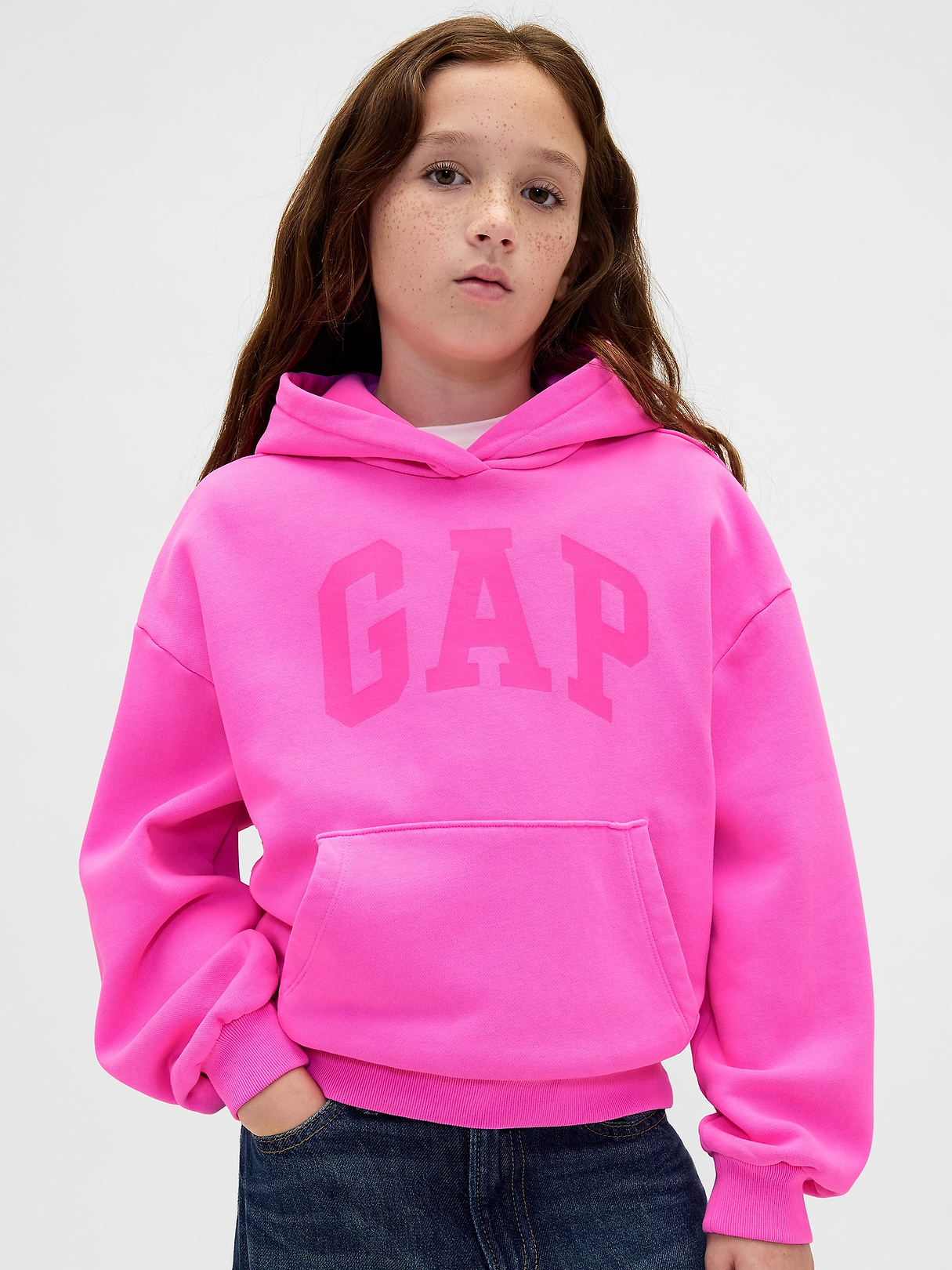 Kids VintageSoft Logo Hoodie | Gap
