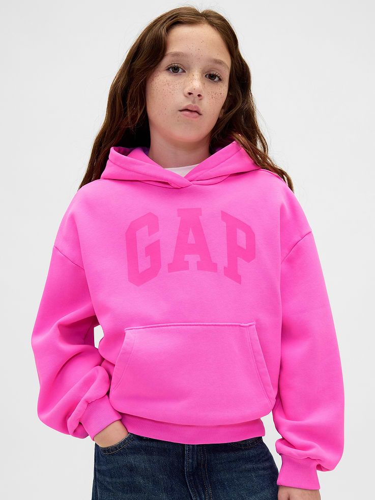 Image number 1 showing, Kids VintageSoft Logo Hoodie