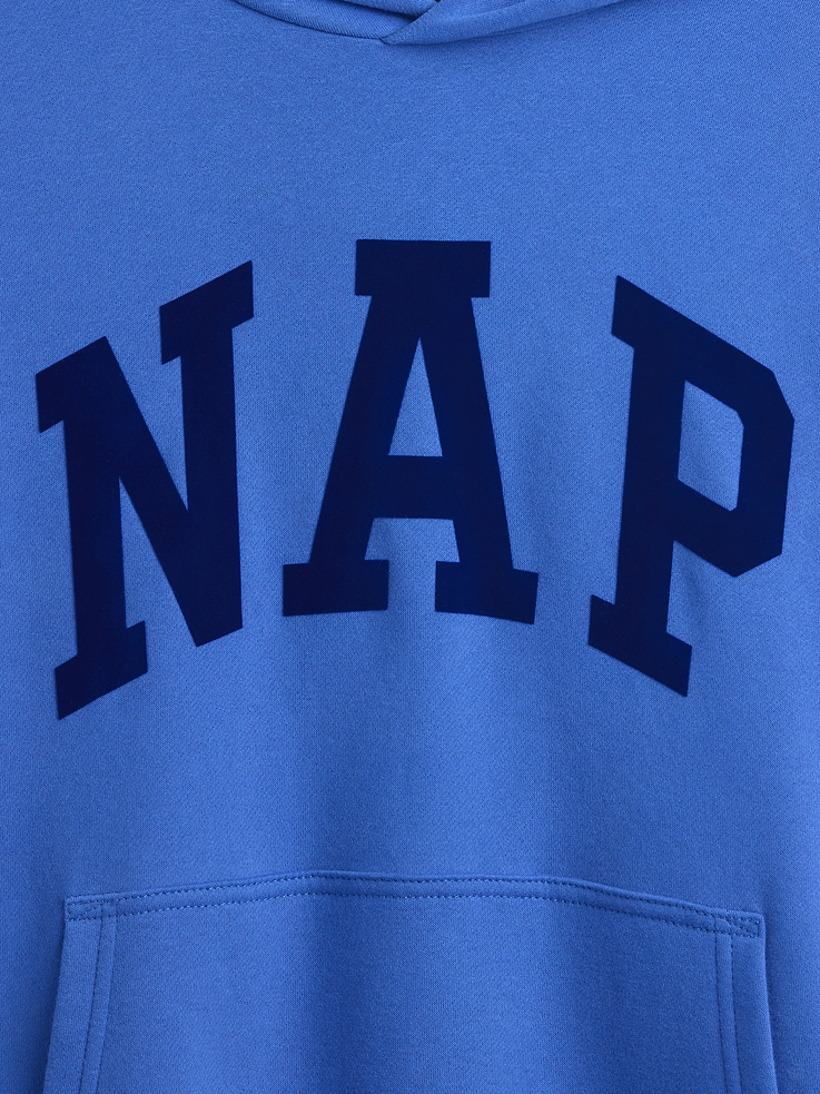 Image number 7 showing, Adult VintageSoft NAP Logo Hoodie