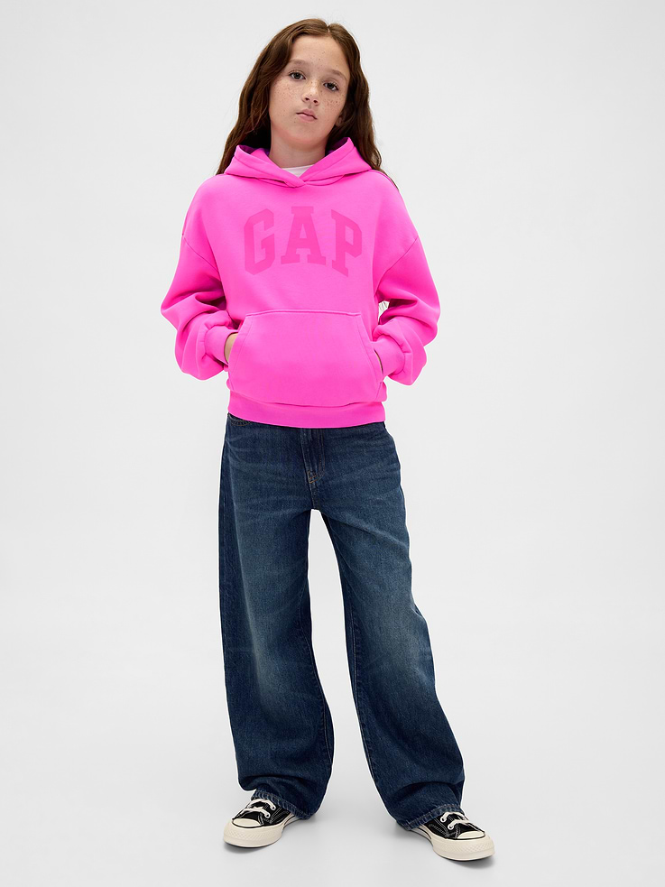 Image number 3 showing, Kids VintageSoft Logo Hoodie