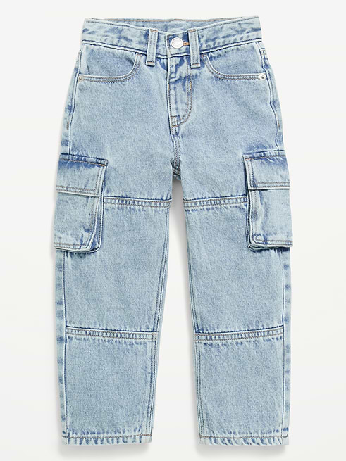 Baggy Baggy Barrel-Leg Cargo Jeans for Toddler Boys on clearance at Old Navy — 40% off
