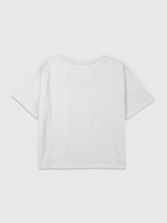 Kids MTV Cats Graphic Boxy Crop Tee