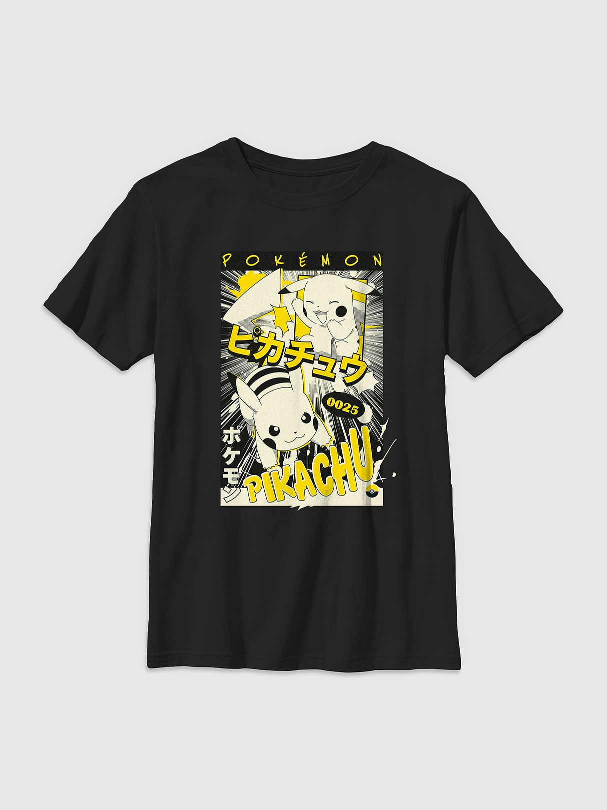 Kids Pokemon Pikachu Manga Graphic T-Shirt | Gap